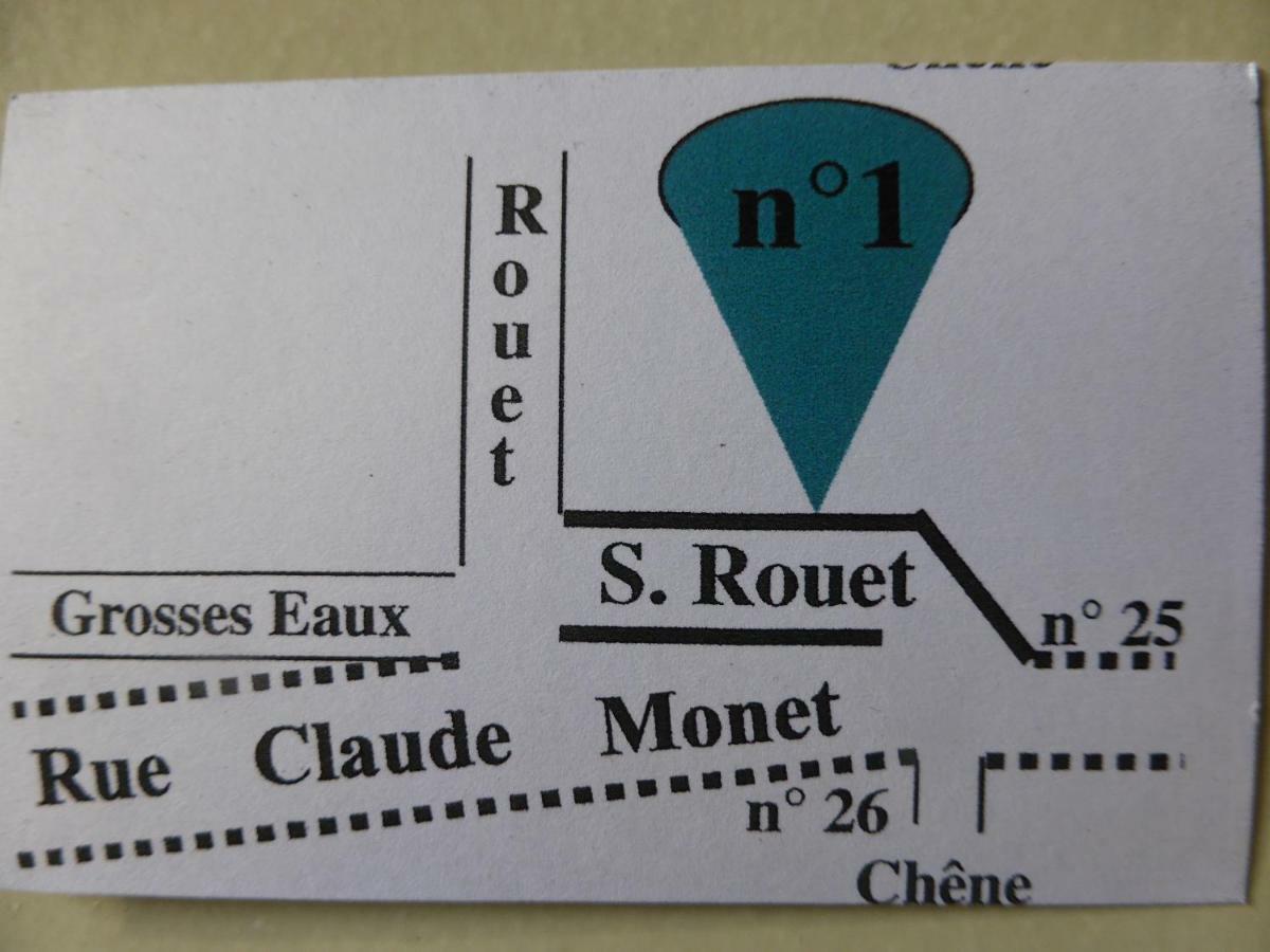 Les Buissonnets Bed & Breakfast Giverny Bagian luar foto